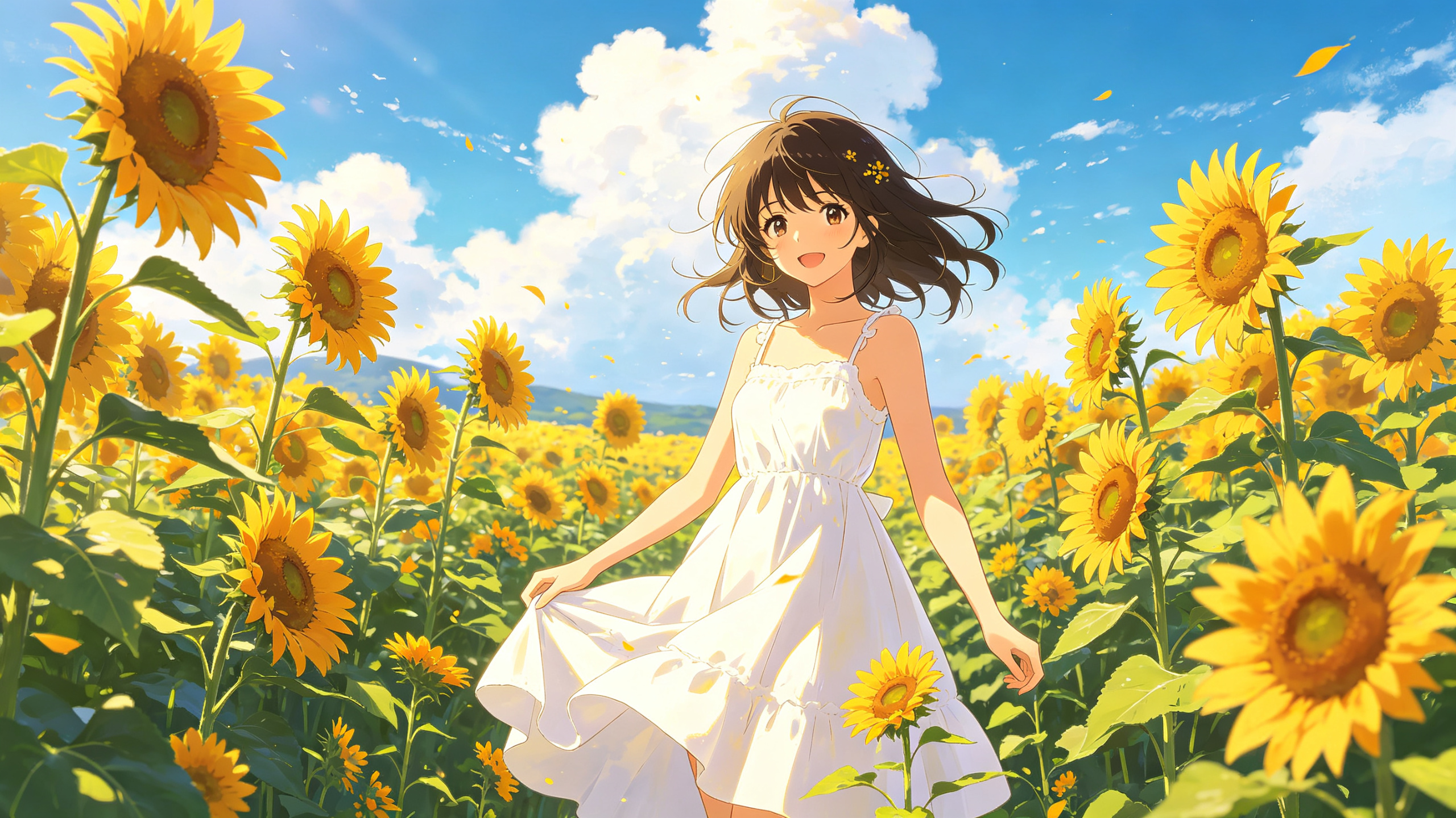 向日葵花田